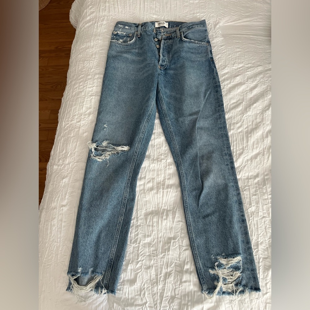 Agolde distressed jeans